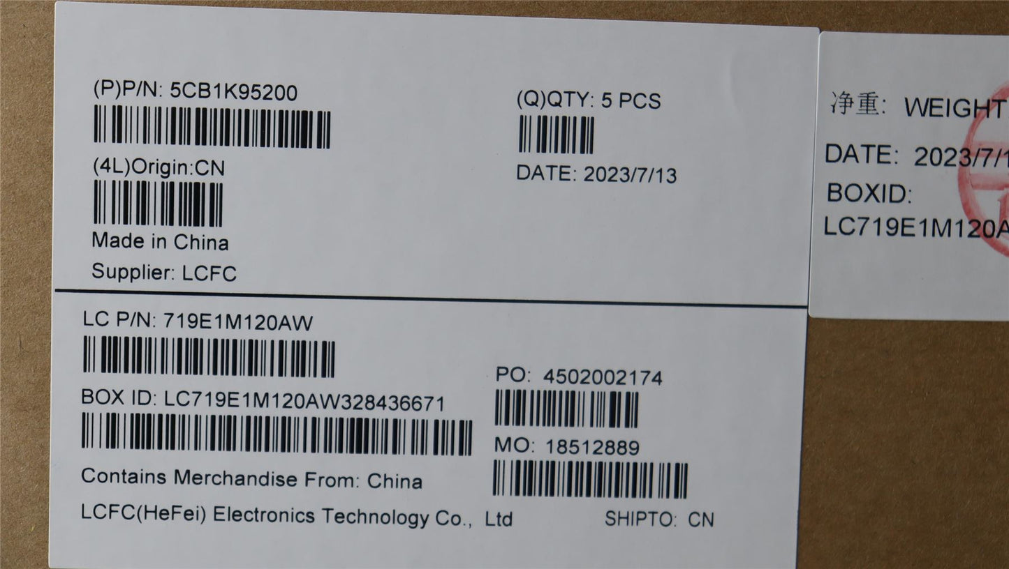 Lenovo IdeaPad 3 15ABR8 Palmrest Cover Touchpad Keyboard US Backlit 5CB1K95200