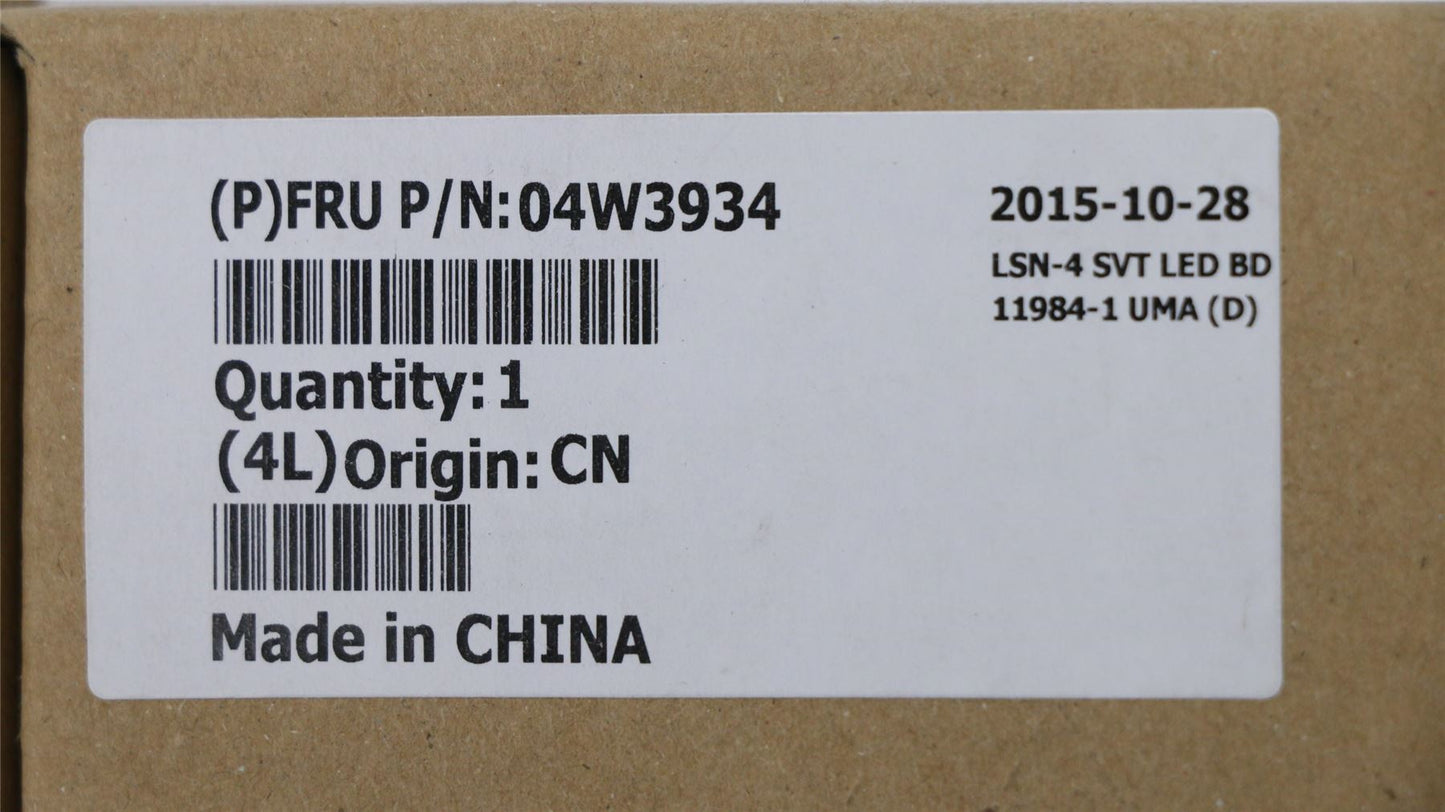 Lenovo FRU Sub Card LED 04W3934