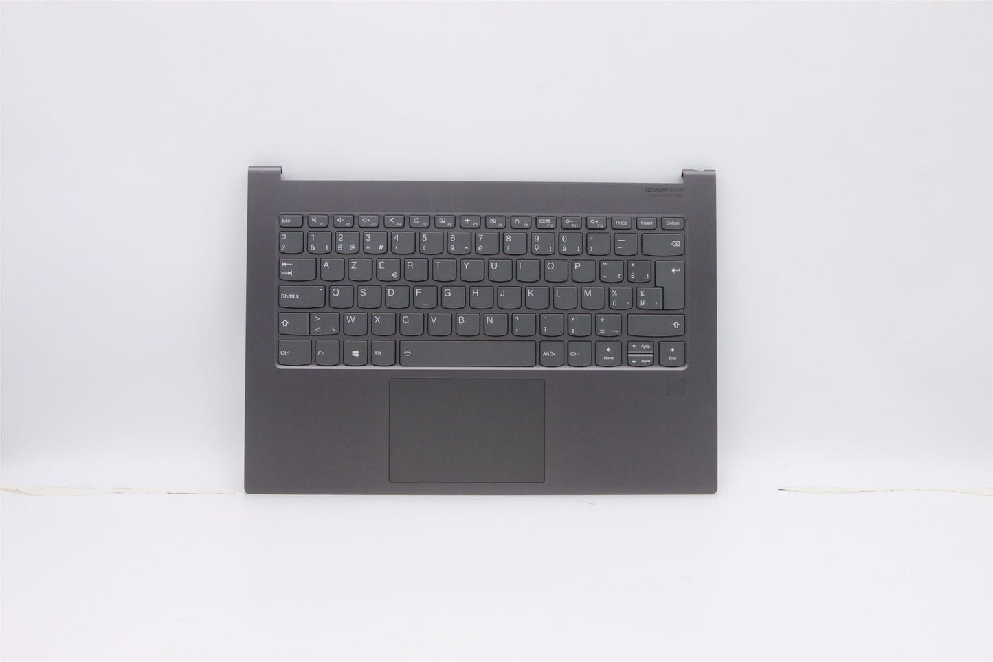 Lenovo C930 13IKB Palmrest Cover Touchpad Keyboard Belgian Iron Grey 5CB0S72626