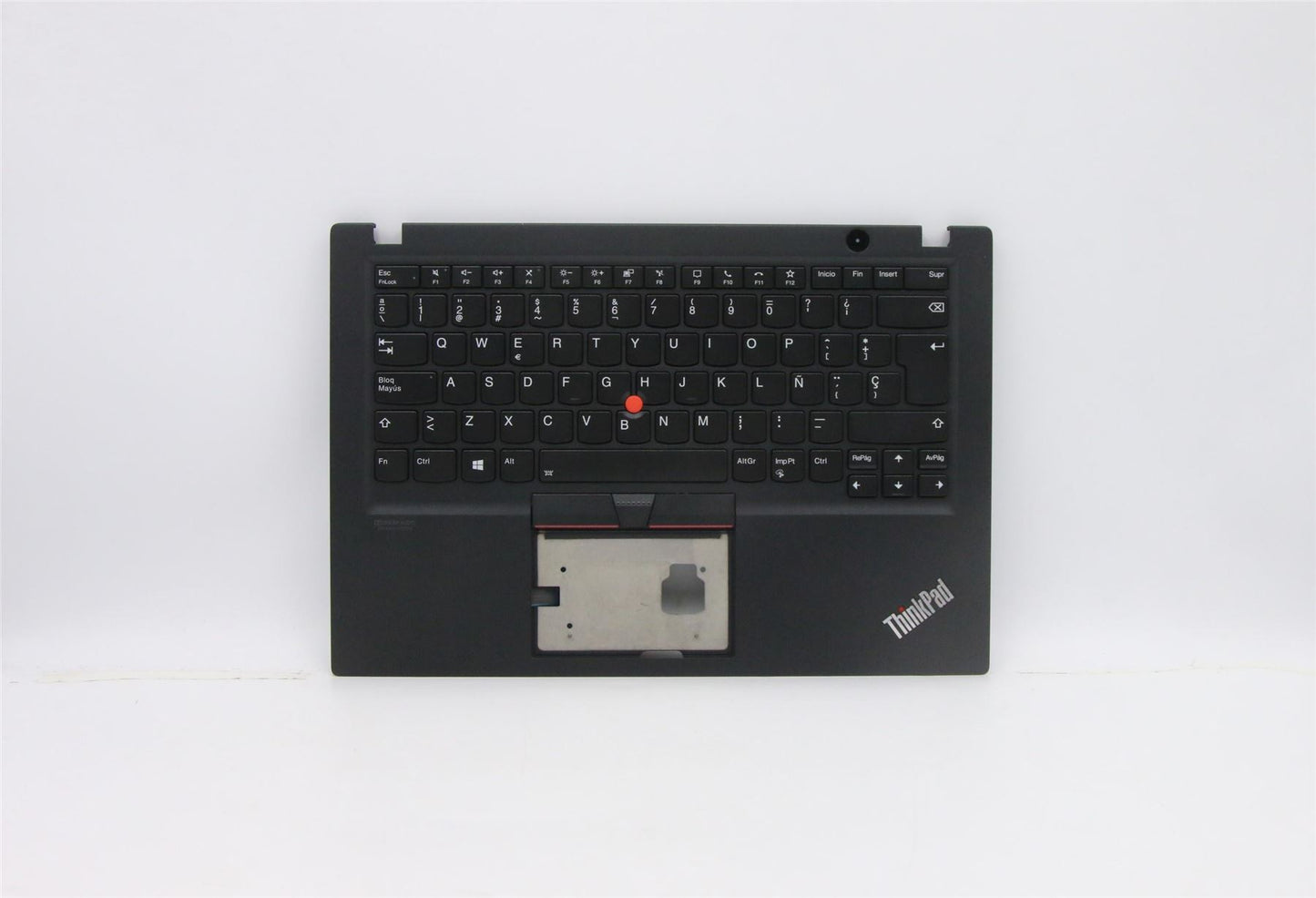 Lenovo ThinkPad T14s Keyboard Palmrest Top Cover Spanish Black 5M10Z54212