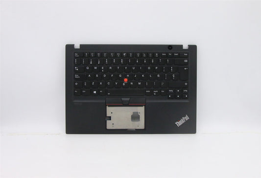 Lenovo ThinkPad T14s Keyboard Palmrest Top Cover Spanish Black 5M10Z54212