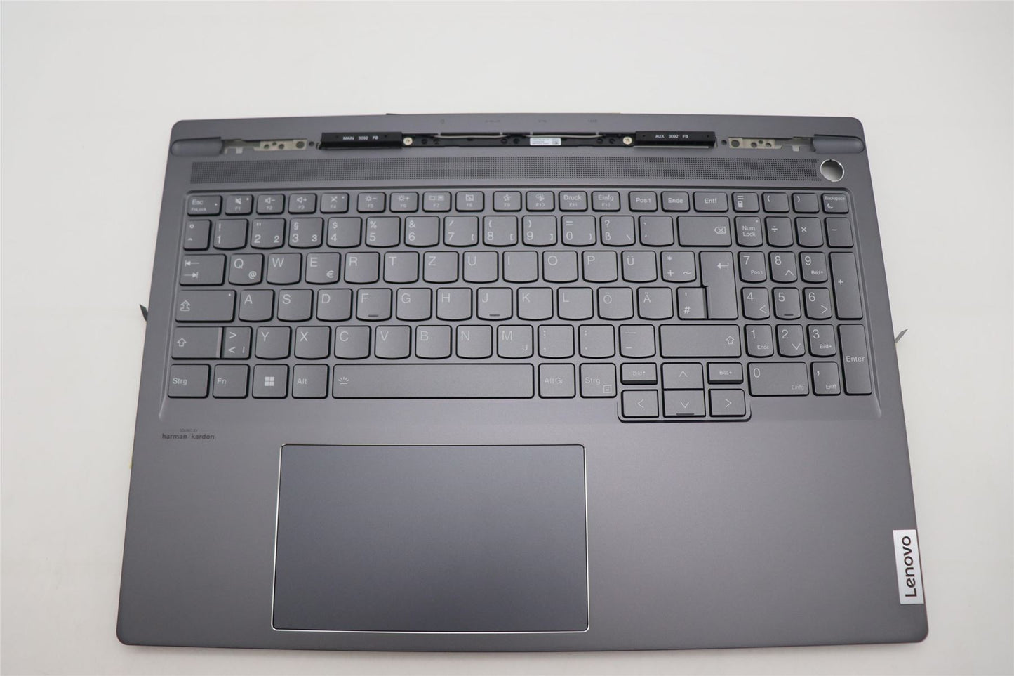 Lenovo ThinkBook 16p G4 IRH Palmrest Cover Touchpad Keyboard German 5CB1L68942