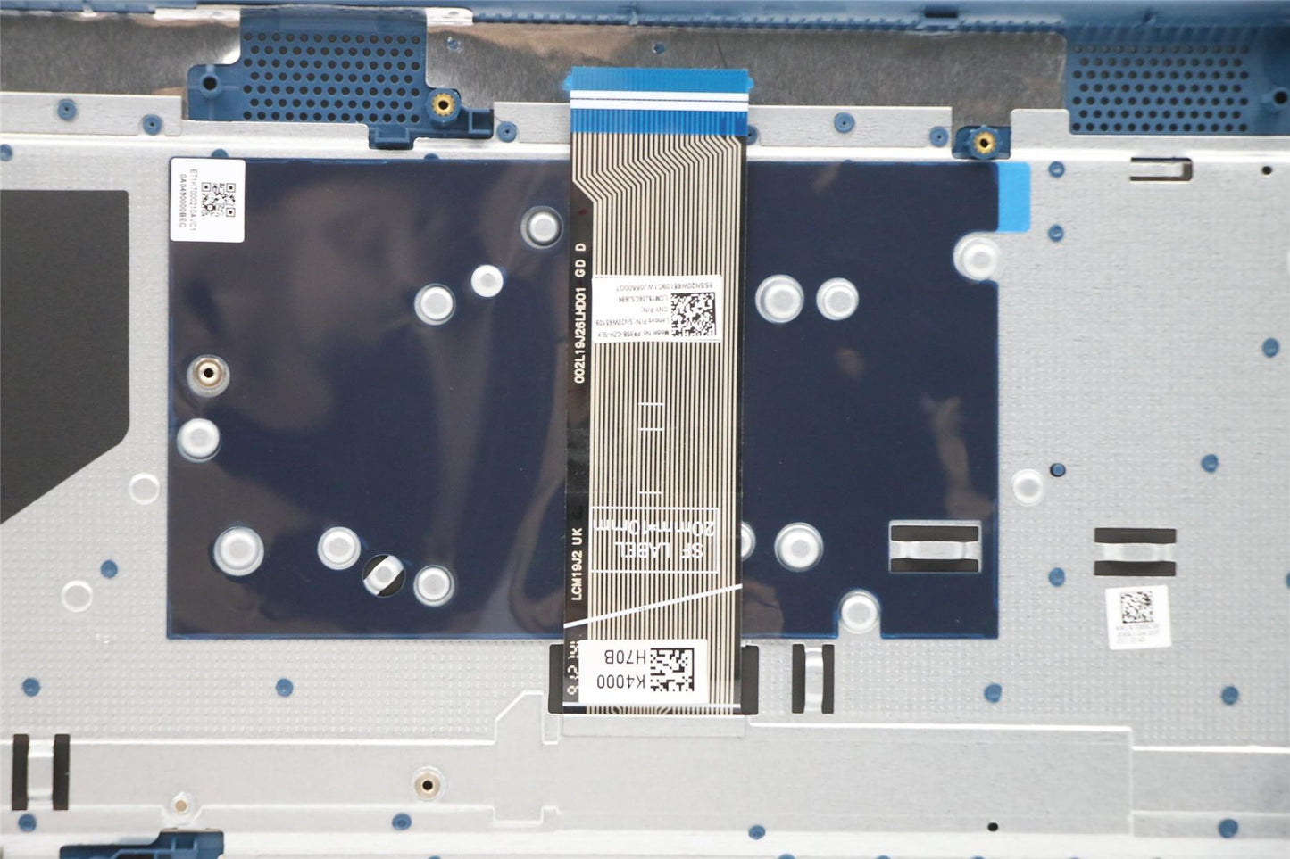 Lenovo IdeaPad 5-15IIL05 5-15ARE05 Tastatur Handauflage Tschechisch Blau 5CB0X56208