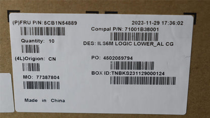 Lenovo Lower Case C 83DC CG 5CB1N54889