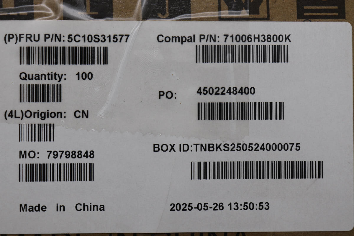Lenovo C 83JH eDP Cable 5C10S31577