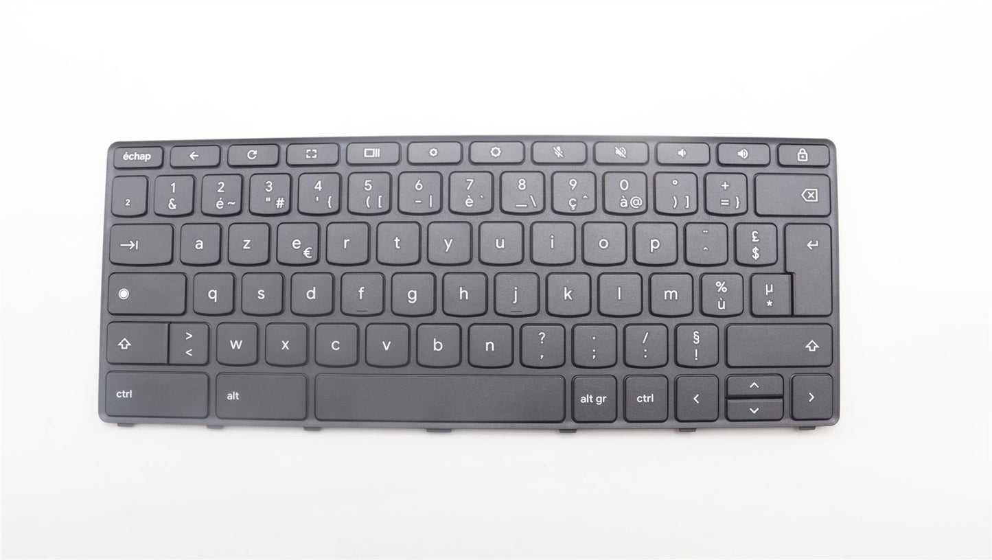Lenovo 500e Gen 4 300e Gen4 Keyboard French Grey Backlit 5N21L44043