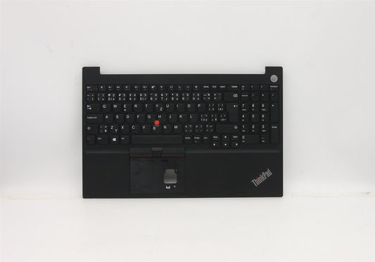 Lenovo ThinkPad E15 Gen 2 Keyboard Palmrest Top Cover Black Backlit 5M10W64565