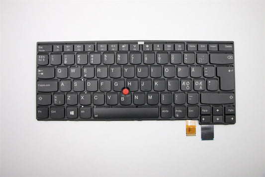 Lenovo ThinkPad T470p Keyboard Nordic Black Backlit 01EP467