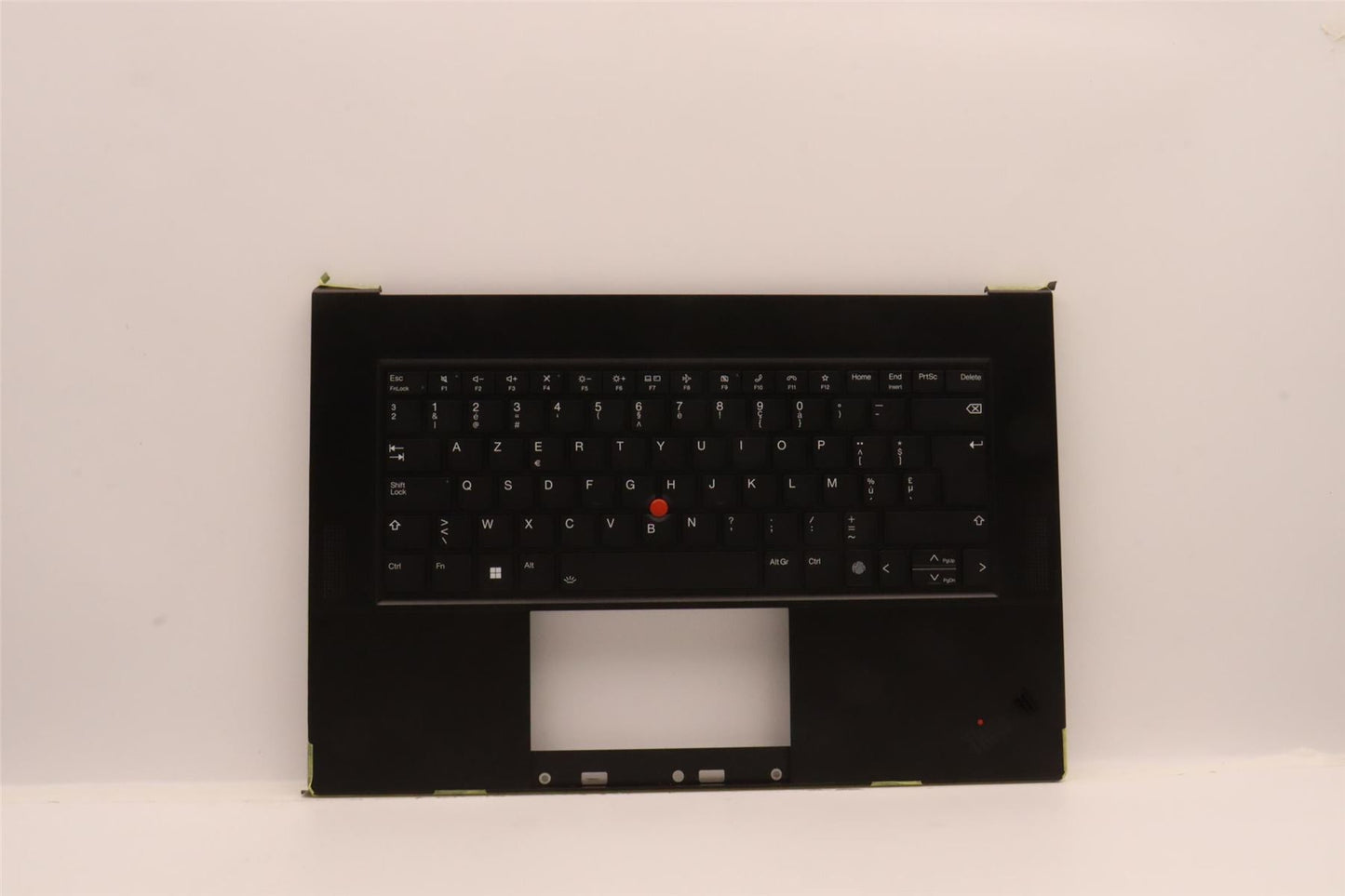 Lenovo ThinkPad Z16 Gen 1 Keyboard Palmrest Top Cover Belgian Black 5M11J13394
