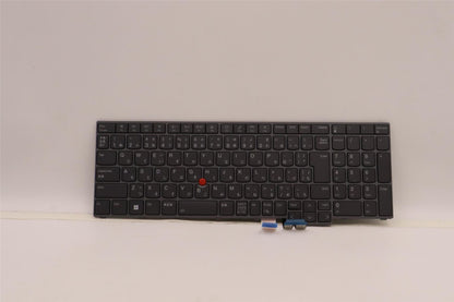 Lenovo ThinkPad P16 2 P16 1 Keyboard Japanese Grey Backlit 5N21F39346