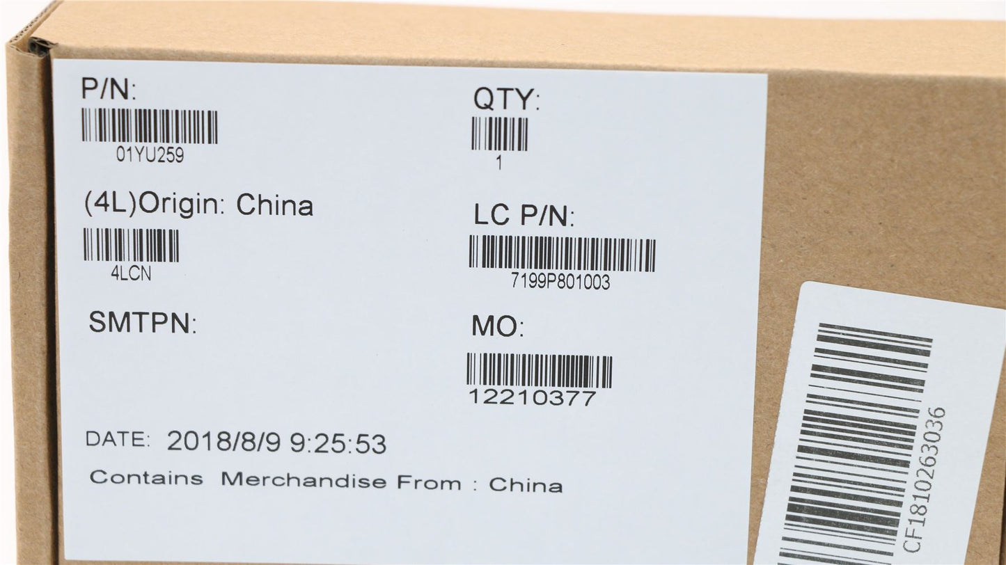 Lenovo ThinkPad P72 Câble Écran LCD LED 01YU259