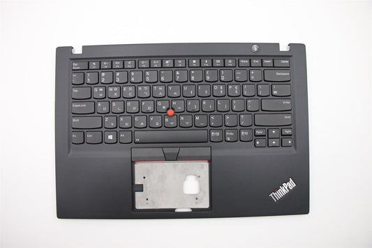 Lenovo ThinkPad T490s Keyboard Palmrest Top Cover Korean Black Backlit 02HM221