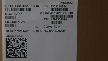Lenovo CARDPOP board,WWAN 300w I/O WWAN Gen5 Board 5C51R91718