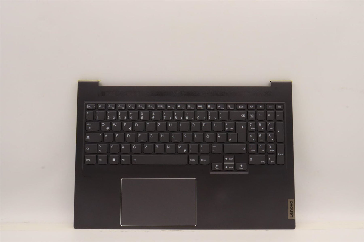 Lenovo Yoga 7 16ARH7 Palmrest Cover Touchpad Keyboard German Black 5CB1J38408