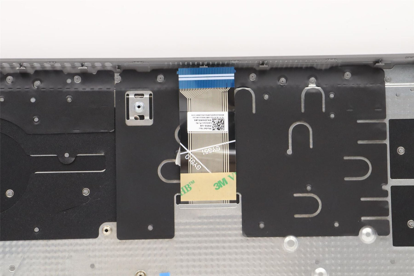 Lenovo IdeaPad 1-15ADA7 Keyboard Palmrest Top Cover UK Silver 5CB1F36654