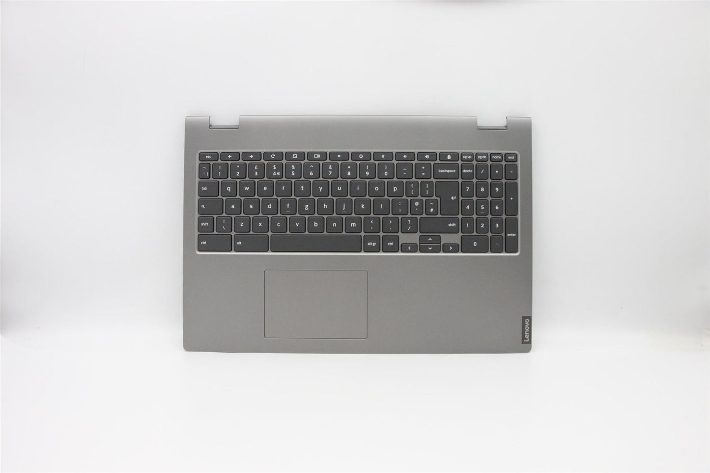 Lenovo Chromebook C340-15 Keyboard Palmrest Top Cover UK Grey Backlit 5CB0U43700