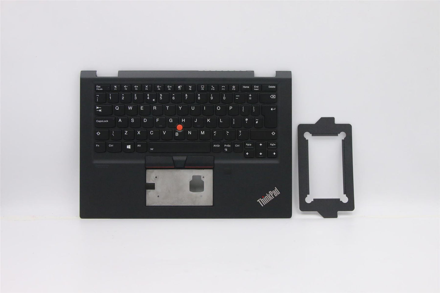 Lenovo Yoga X13 Gen 1 Palmrest Cover Keyboard UK Europe Black 5M10Y85808