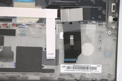Lenovo ThinkPad T14s Keyboard Palmrest Top Cover UK Black Backlit 5M10Z54226