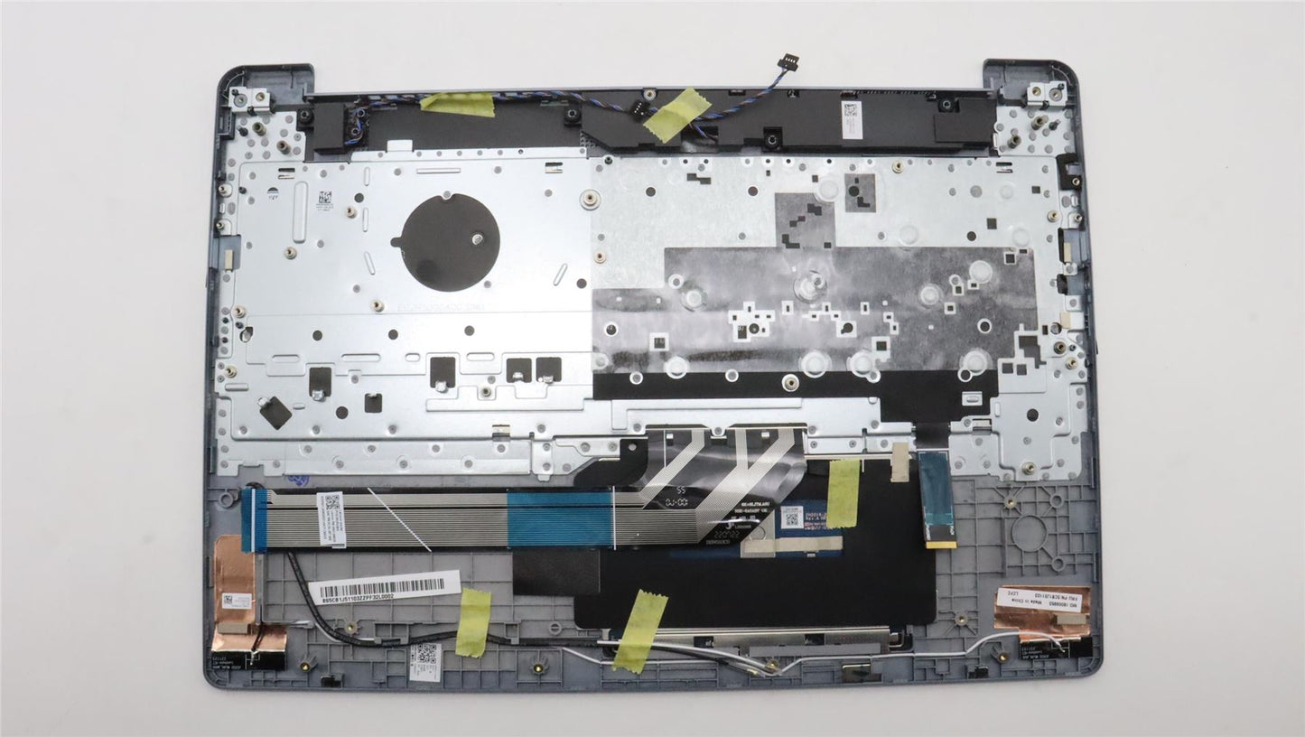 Lenovo Chrome IP 5 16IAU7 Palmrest Cover Touchpad Keyboard Portuguese 5CB1J51103