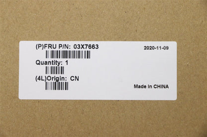 Lenovo ultraslim FRU Belgium Eng 03X7663