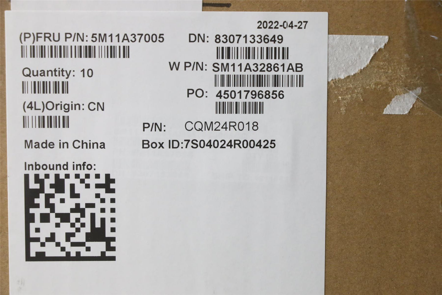 Lenovo MECH_ASM Backlit KB Norwegian FPR Black 5M11A37005