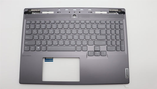 Lenovo Legion S7 16APH8 Keyboard Palmrest Top Cover Russian Silver 5CB1L68900