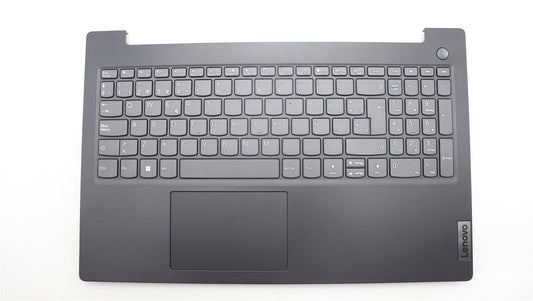 Lenovo V15 G4 IAH Palmrest Cover Touchpad Keyboard Spanish Grey 5CB1M48917