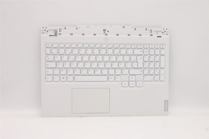 Lenovo 5 15ACH6 Palmrest Cover Touchpad Keyboard French White 5CB1C93101