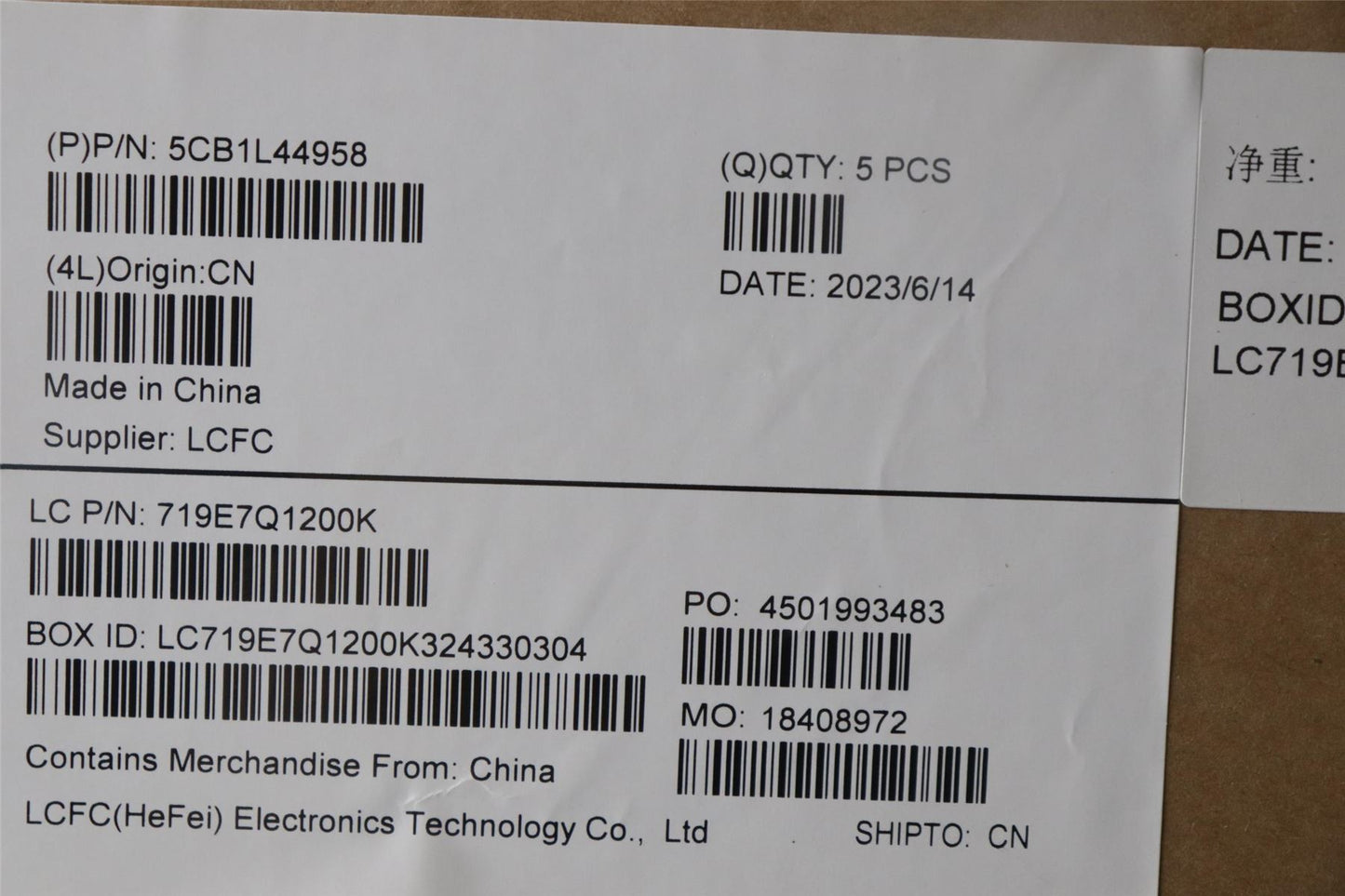 Lenovo IdeaPad 5 16IRH8 Palmrest Cover Touchpad Keyboard Arctic Grey 5CB1L44958