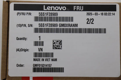 Lenovo ThinkBook 13x G2 IAP 14 G4 IAP Solid State Drive SSD 5SS1D66476