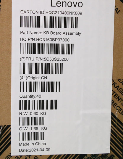 Lenovo CARDPOP H 82KM Power Board 5C50S25206
