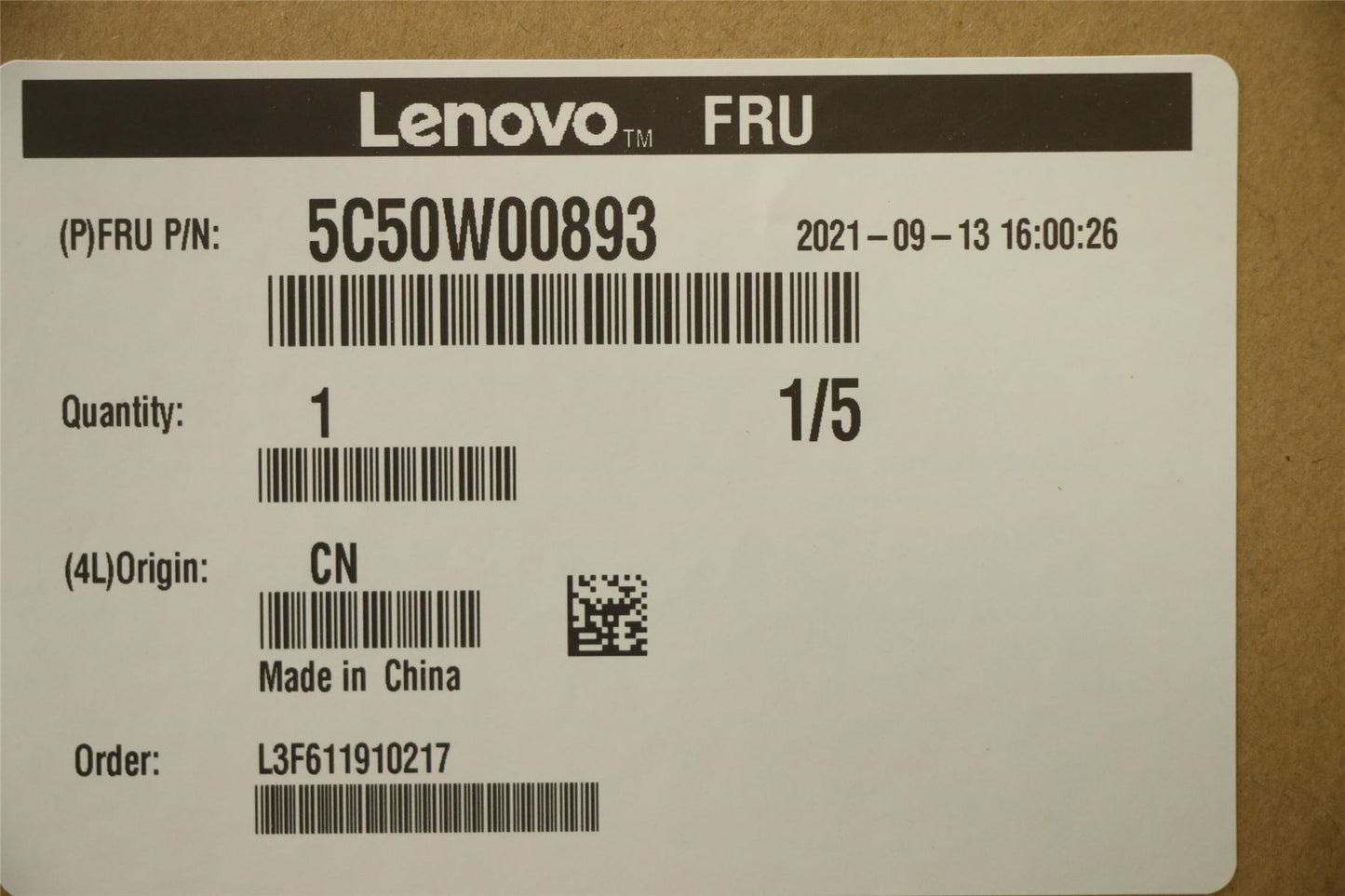 Lenovo USB-C(USB3.2) Rear Adapter HP 5C50W00893