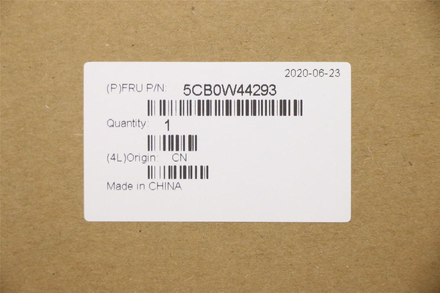 Lenovo ThinkBook 13s IML Keyboard Palmrest Top Cover UK Mineral Grey 5CB0W44293