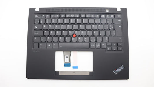 Lenovo ThinkPad T14s Gen 4 Keyboard Palmrest Top Cover Black Backlit 5M11L92848