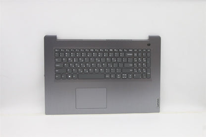 Lenovo IdeaPad 3-17ITL6 Palmrest Cover Touchpad Keyboard Greek Grey 5CB1B97469