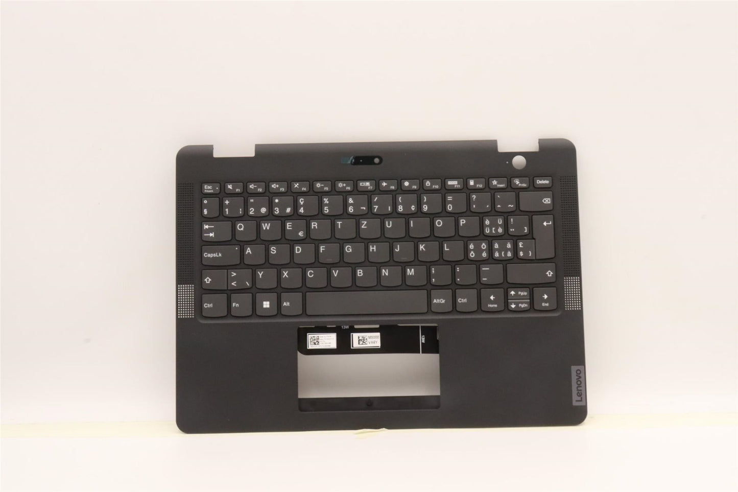 Lenovo 13w Gen 2 13w Keyboard Palmrest Top Cover Swiss Black 5M11F25884