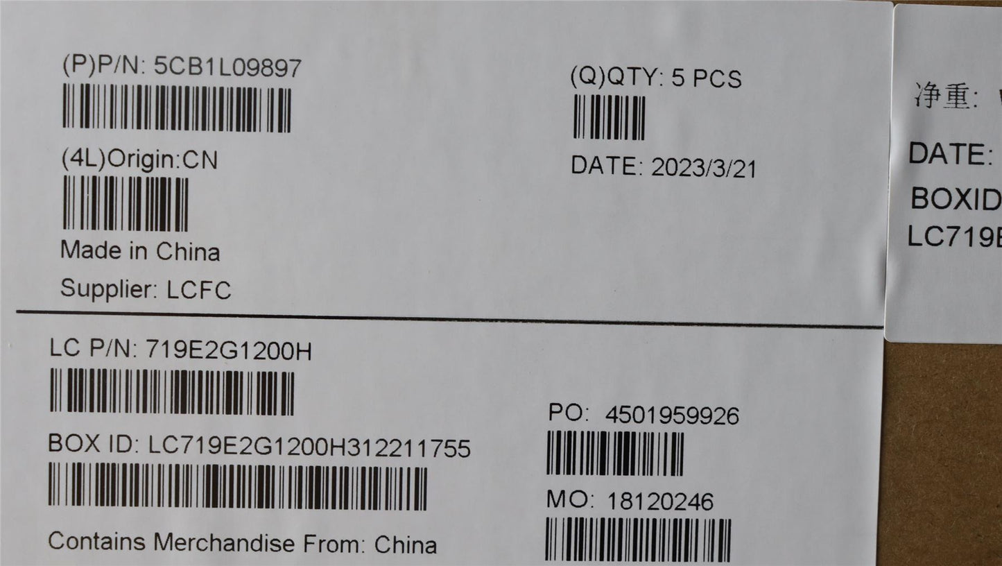 Lenovo Legion 7 16IRX8H Palmrest Cover Touchpad Keyboard Belgian Grey 5CB1L09897