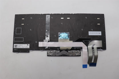 Lenovo ThinkPad T14 Gen 2 P14s Gen 2 Keyboard Ukrainian Grey Backlit 5N21B08376