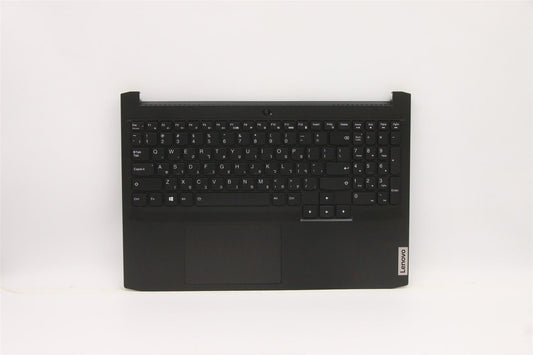 Lenovo IdeaPad 3 15ACH6 Palmrest Cover Touchpad Keyboard Hebrew Black 5CB1D66744