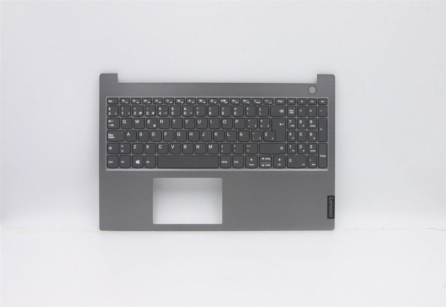 Lenovo ThinkBook 15-IIL Clavier Palmrest Top Cover Espagnol Gris 5CB0W45412