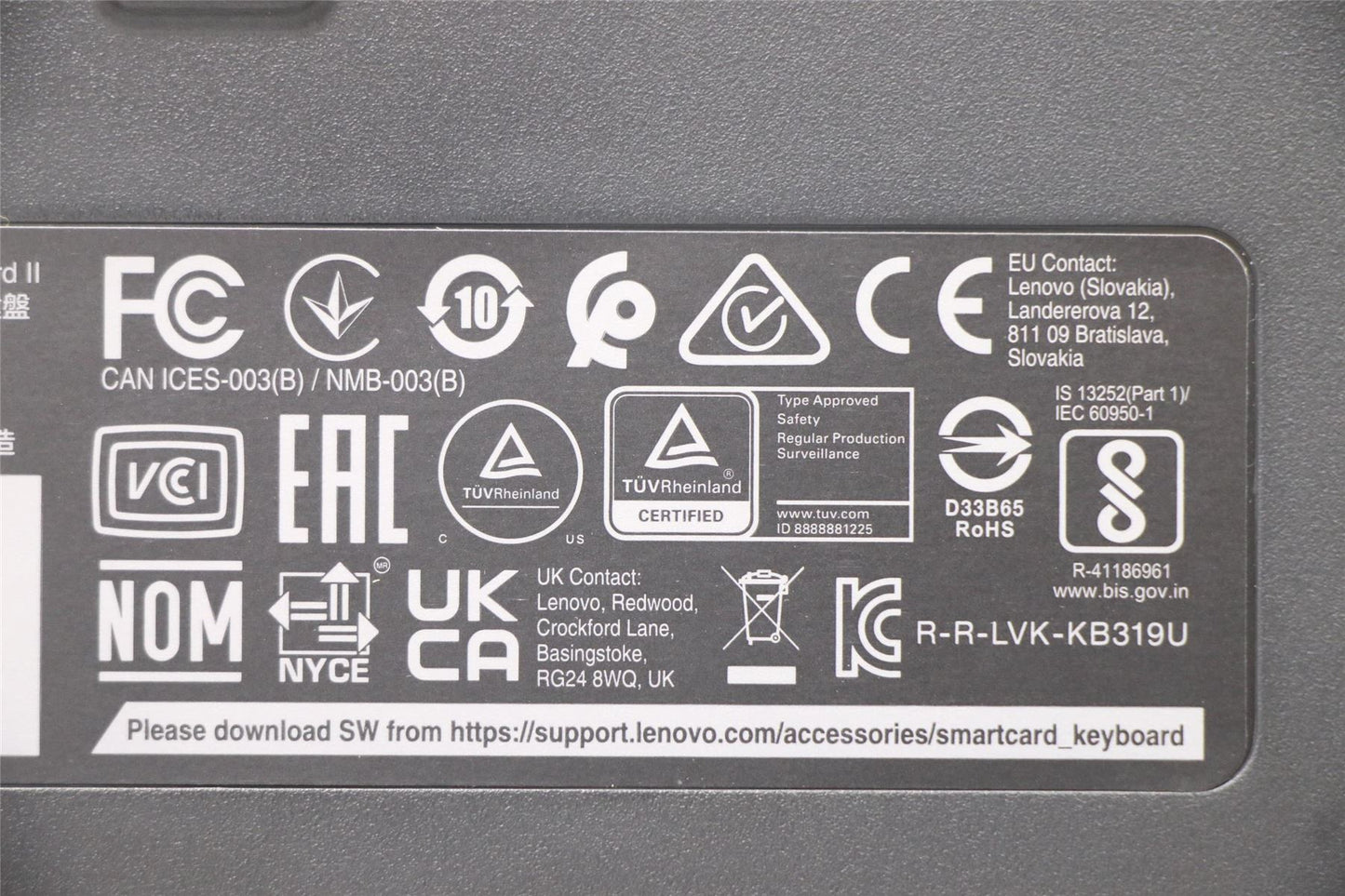 Lenovo SMC KBD-German 5D51H38233
