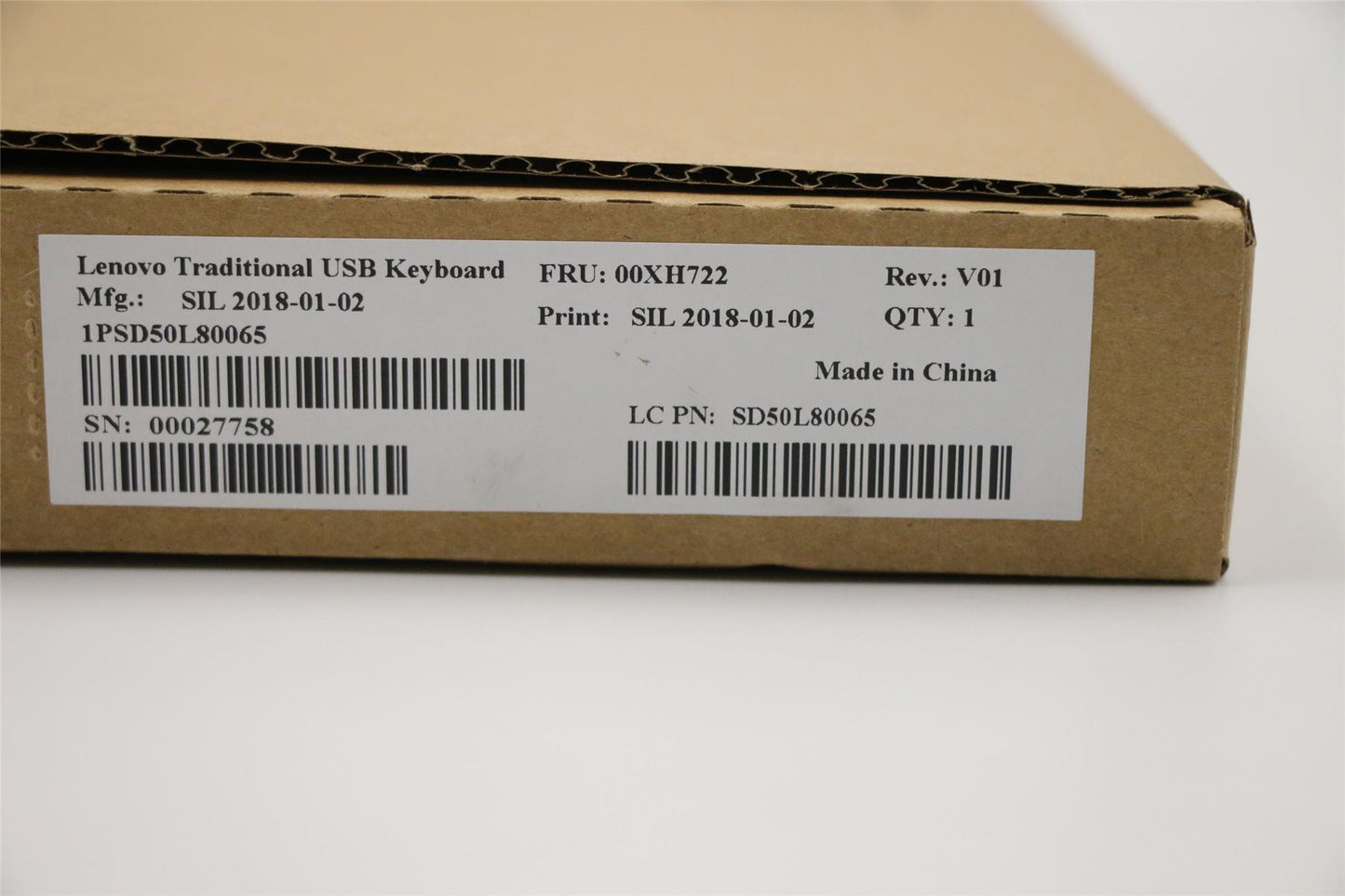 Lenovo ThinkCentre M90a Pro 3 M920z M90a 3 M70a 3 USB Wired Keyboard 00XH722