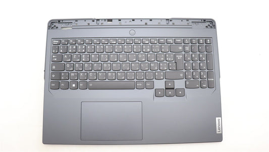 Lenovo Legion 5 16ARX8 Palmrest Cover Touchpad Keyboard Onyx Grey 5CB1L54626
