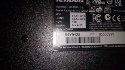Genuine Lenovo 54Y9425 KEYBOARD NetVista,USB,NO