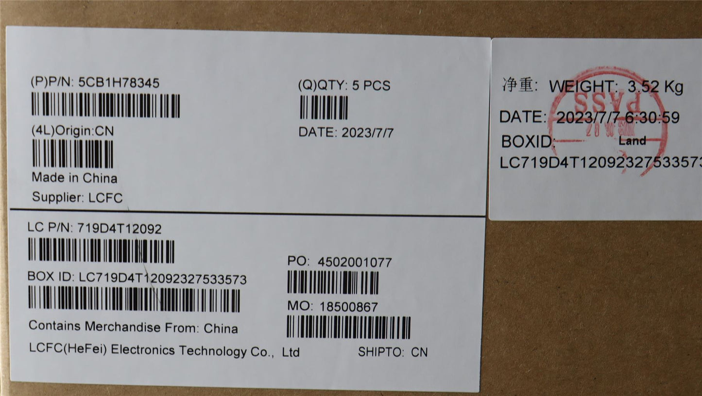 Lenovo Upper Case ASM_NORDIC L82RKNFPMBBL 5CB1H78345