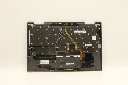 Lenovo Yoga X1 5th Keyboard Palmrest Top Cover French Grey Backlit 5M10Z37088
