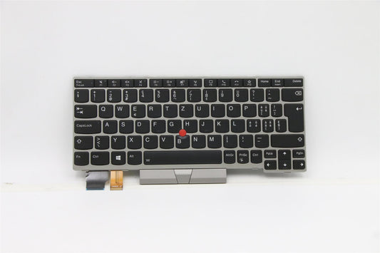 Lenovo ThinkPad L13 Gen 2 s Keyboard Swiss Silver Backlit 5N20V43638