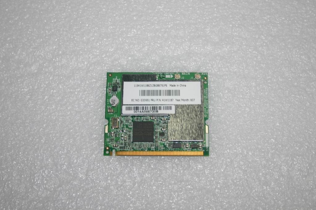 Lenovo MiniPCI a/b/g SKU1无线网卡41W1187 PCI Board 11008188
