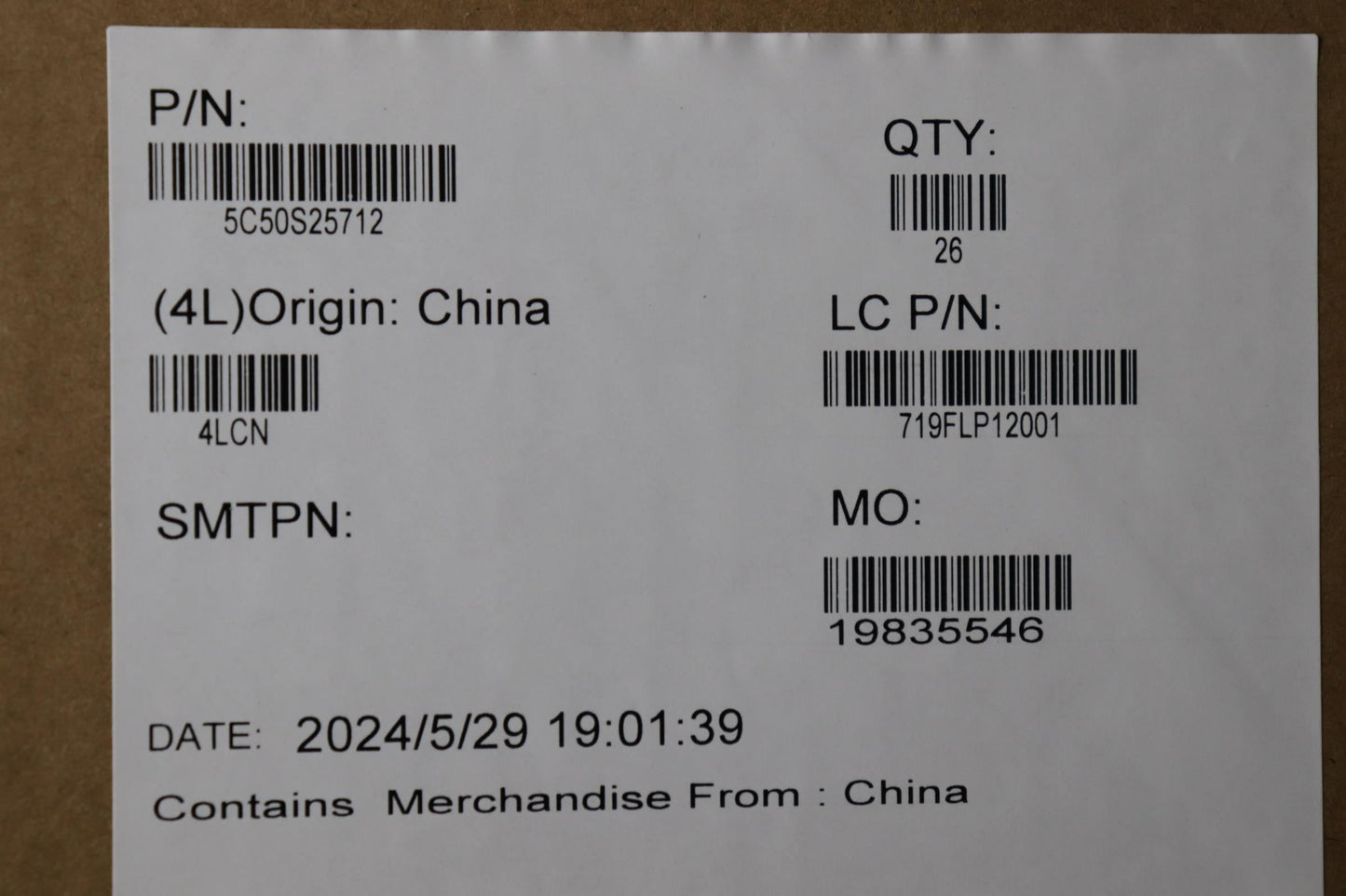 Lenovo CARDPOP L83ED USB Board 5C50S25712