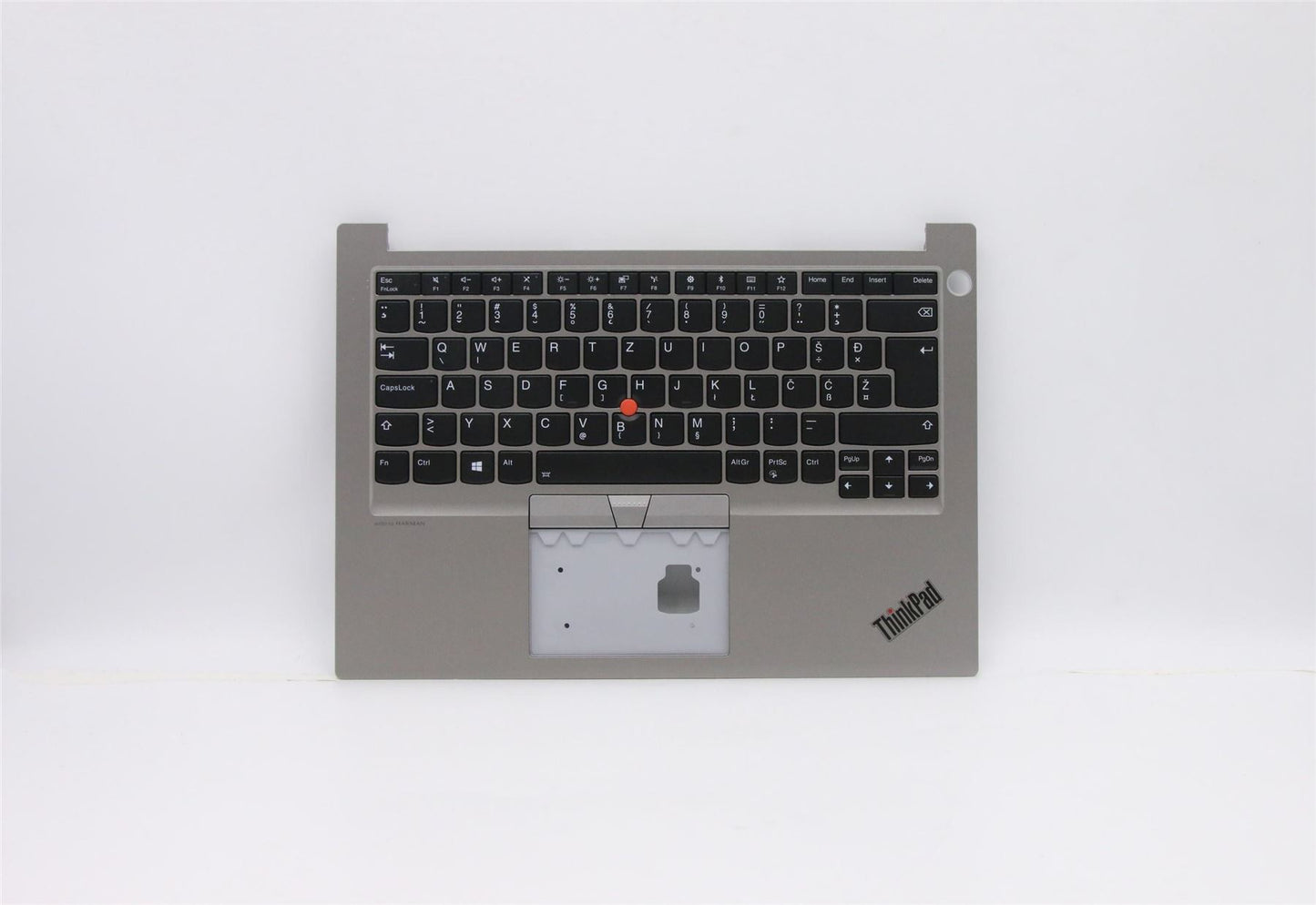 Lenovo ThinkPad E14 Keyboard Palmrest Top Cover Slovenian Grey 5M10W64427